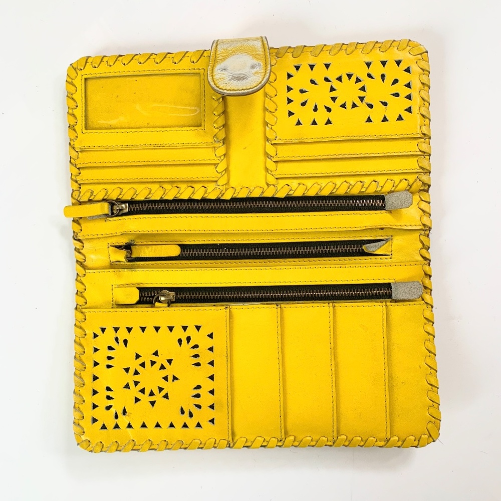 Cleobello Yellow Mexicana Wallet - Picture 3 of 3